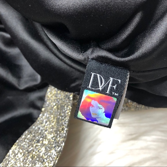 Diane Von Furstenburg Metallic Blazer - Picture 8 of 8